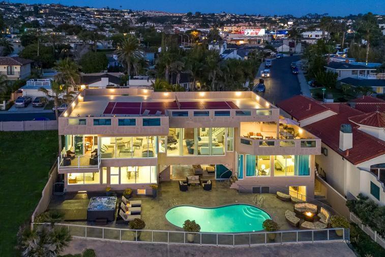 Celebrity Oceanfront Estate Сasa de vacaciones San Diego